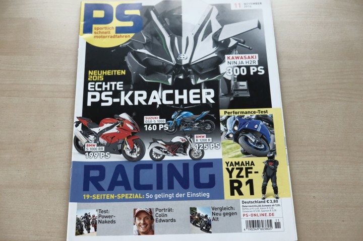 Deckblatt PS Sport Motorrad (11/2014)